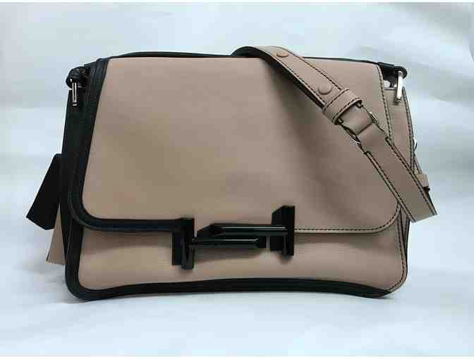 TOD'S Double T Leather Messenger Bag