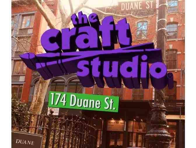 THE CRAFT STUDIO - Two-Hours Mini Camp & $100 off Party Voucher
