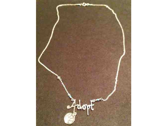 Deity Jewels- 'Adopt' Necklace in Sterling Silver and Turquoise