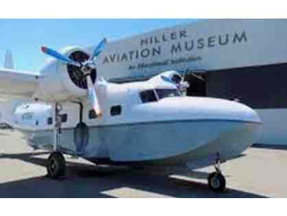 Hiller Aviation Museum - VIP Guest Passes good for Four (4) Admissions