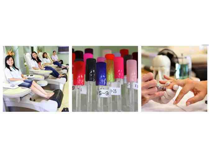 Manicures and Pedicures at Harmony Nail and Threading Salon