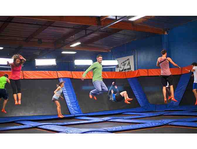 Sky Zone Covina - Two 1-hour Jump Passes valued at $32