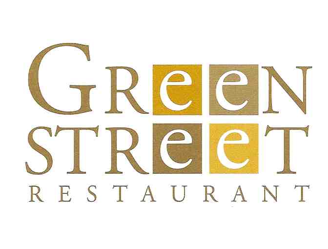 Green Street Restaurant $50 Gift Certificate