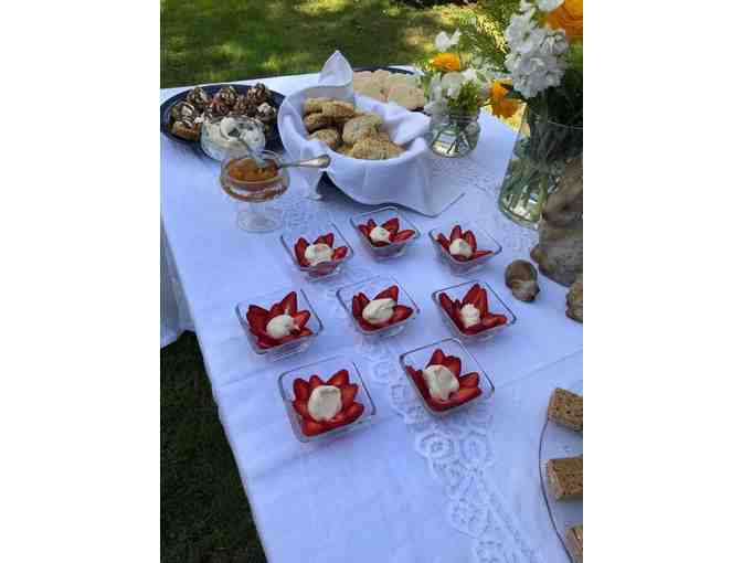 High Tea in the Waverly Farm Garden for up to 8 People