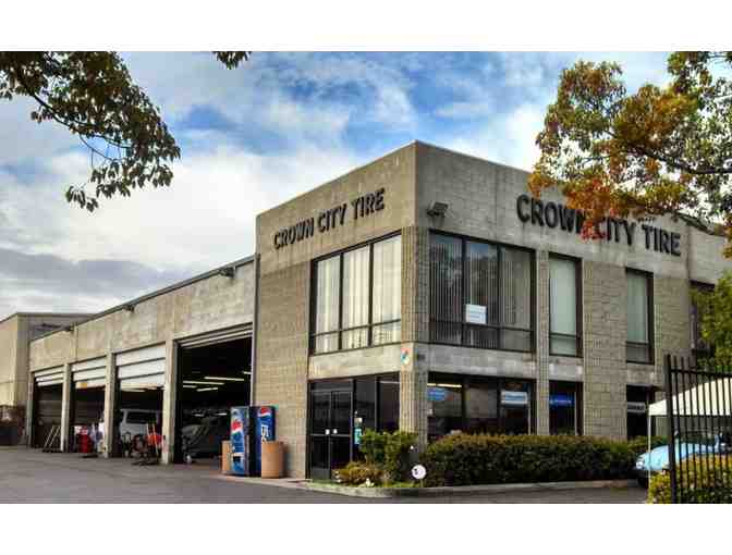 Crown City Tire Gift Certificate for 4 Tires Maximum Value $300
