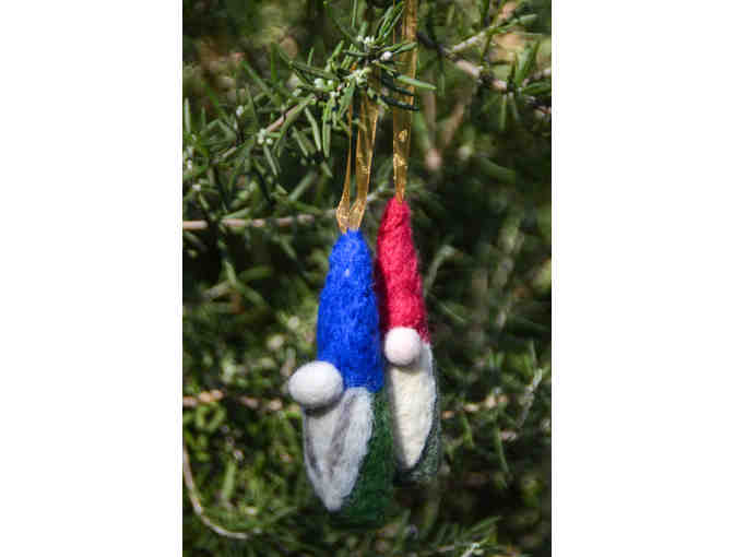 Needle Felted Gnome ornament