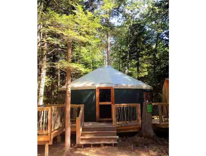 Maine Forest Yurts, Durham, ME - 1 Night Stay