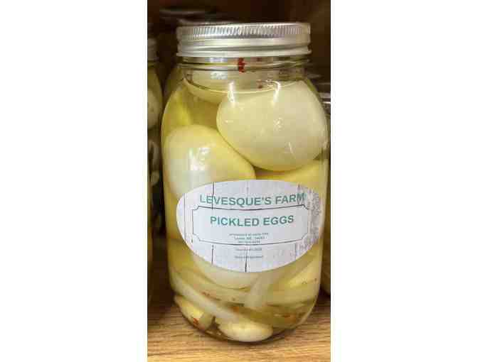 Levesque's Organic Farm Stand, Leeds ME - 3 Jars of Local Goods