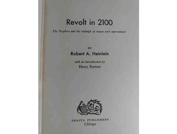 Revolt in 2100 by Robert A. Heinlein (signed)