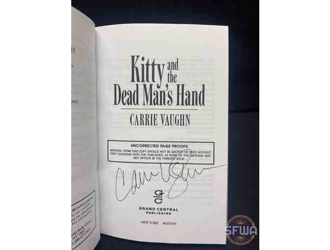 Carrie Vaughn Signed Book Bundle