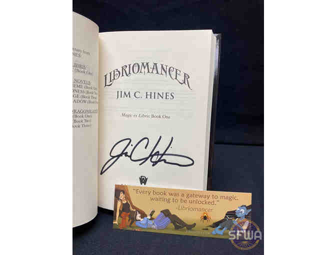 Libriomancer (Magic Ex Libris) by Jim C. Hines (signed)