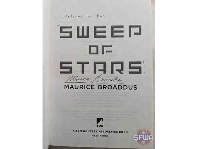 Sweep of Stars by Maurice Broaddus (signed)