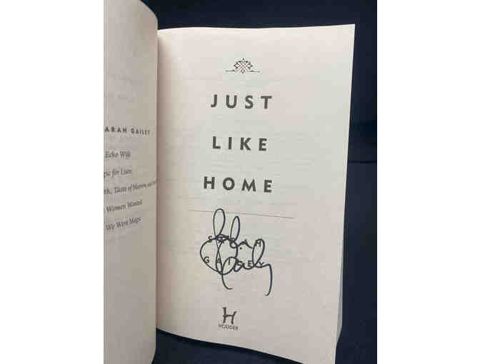 Just Like Home by Sarah Gailey (signed paperback, UK edition, copy #2)