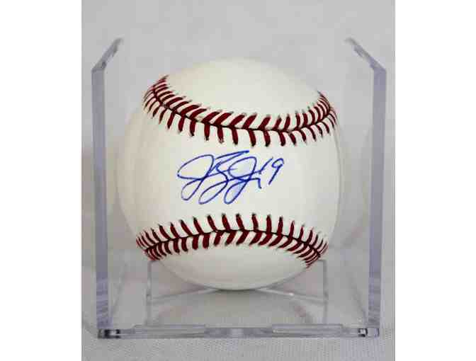 Baseball autographed by Red Sox Player Jackie Bradley Jr.