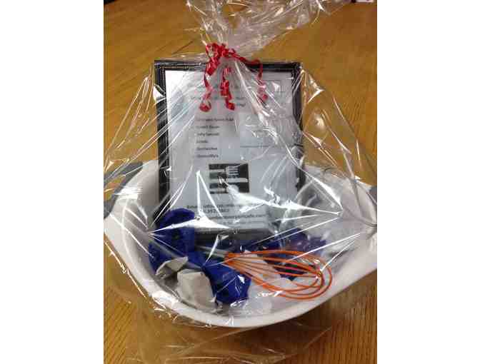 Passport Cafe and Catering Gift Basket with Gift Card
