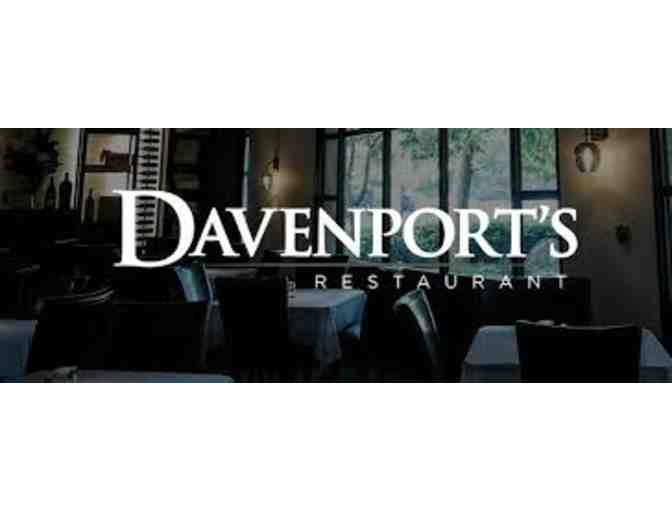 $100 Gift Certificate to Davenport's