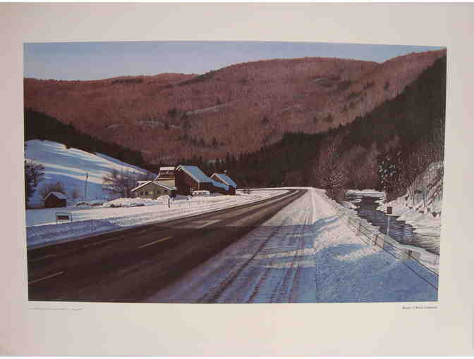 Route 4 West in Vermont by Norman Gautreau - Print