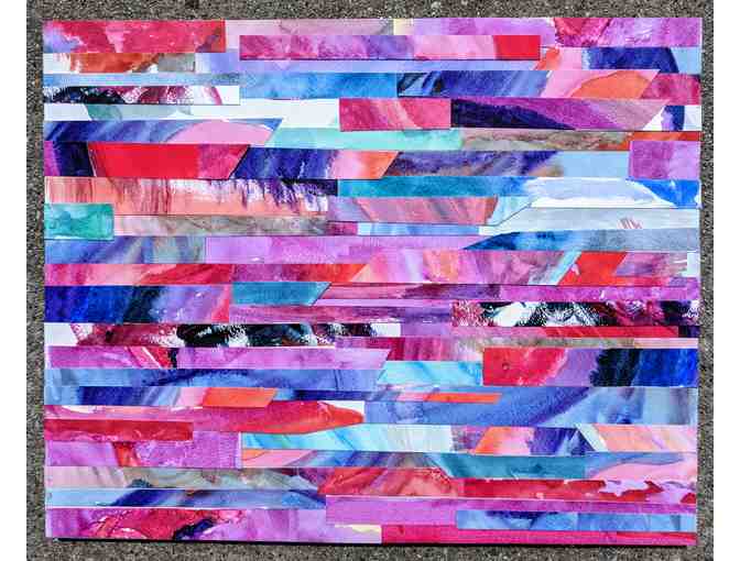 4th grade - Watercolor Mosaic - Pink (Ms. Simington)