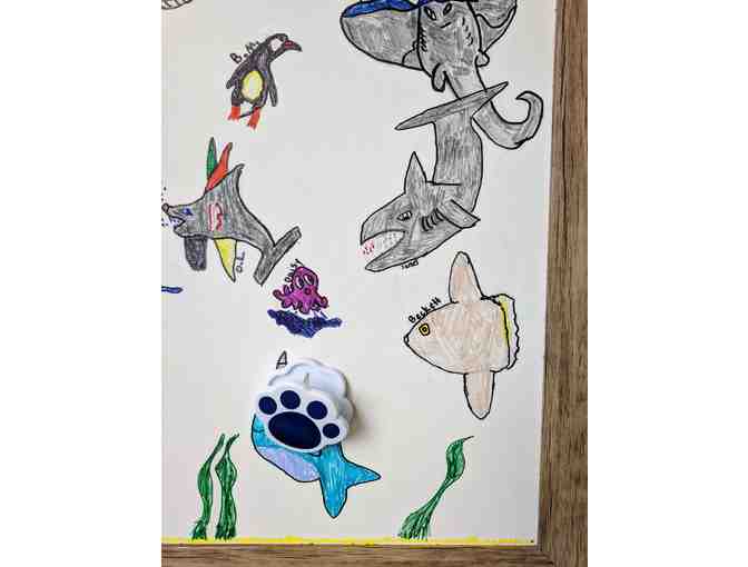 5th grade - Magnet Board with Sea Animal Paintings (Ms. Egdahl)