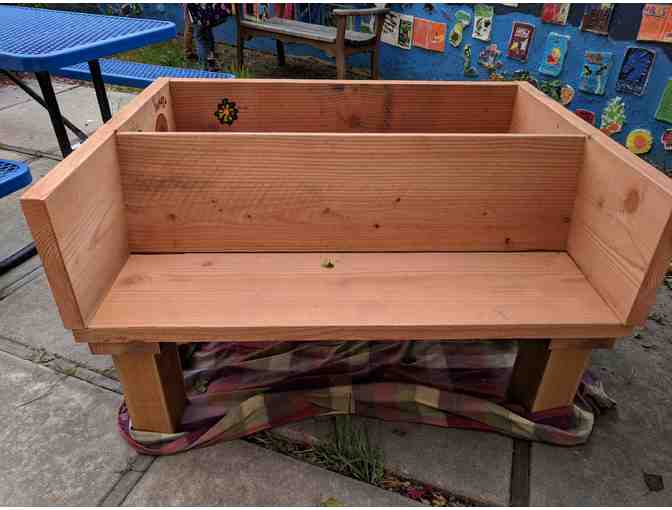 3rd grade - Heirloom Hand-Crafted Wooden Bench (Ms. Hapner/Vallance)