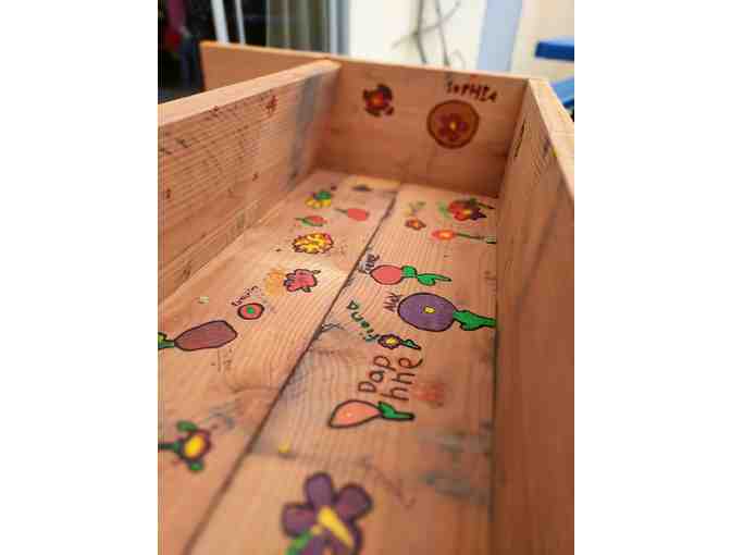 3rd grade - Heirloom Hand-Crafted Wooden Bench (Ms. Hapner/Vallance)