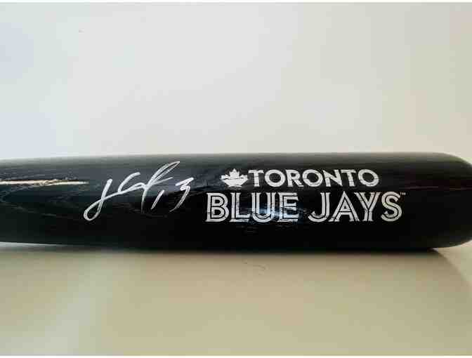 Gurriel Jr. Signed Baseball Bat