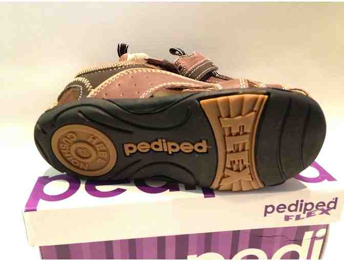 Pediped Flex Shoes - Piers Chocolate/Brown, 12-12.5 (T)
