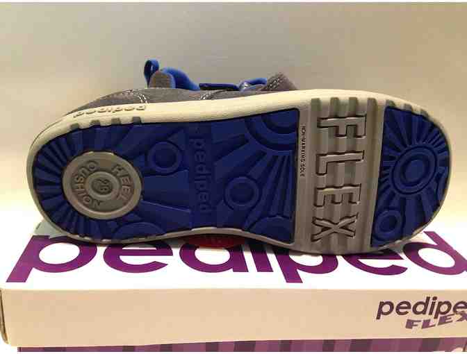 Pediped Flex Shoes - Jett Grey/Blue, 12-12.5 (T)