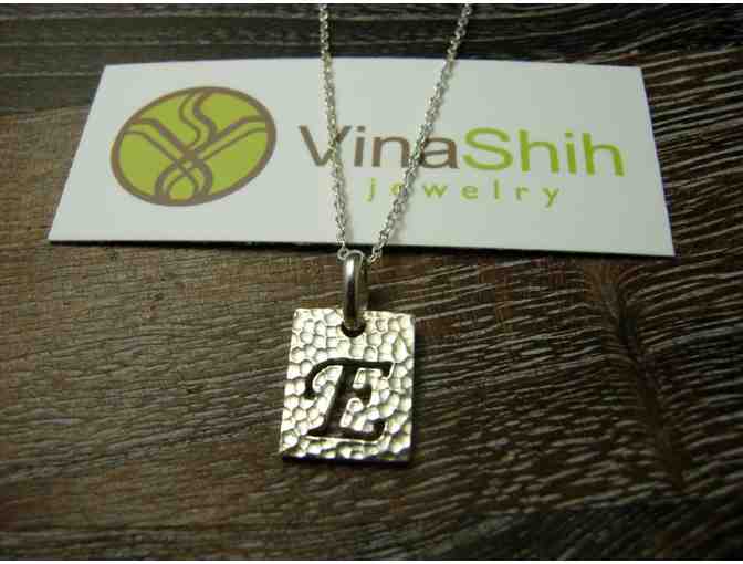 Personalized Initial Pendant Necklace by Vina Shih Jewelry (T)