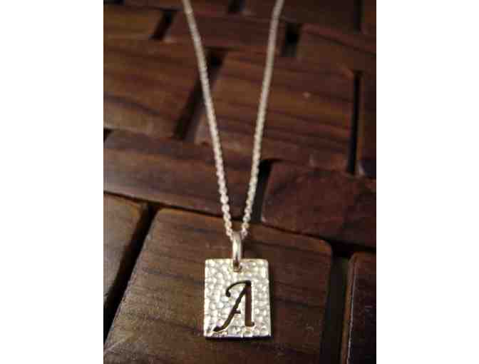 Personalized Initial Pendant Necklace by Vina Shih Jewelry
