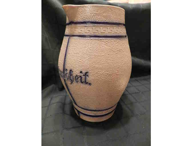 Beer Pitcher - Blue and Gray