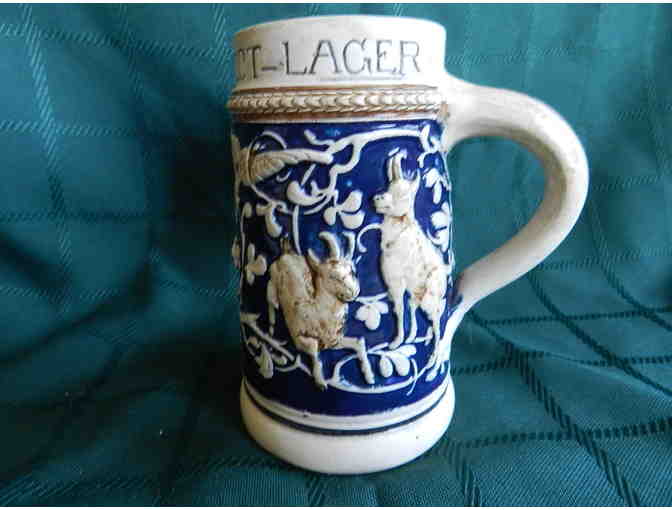 Hunting Scene on Mini Stein