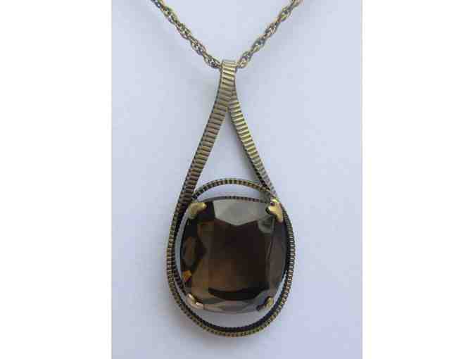 Amber Pendent Necklace