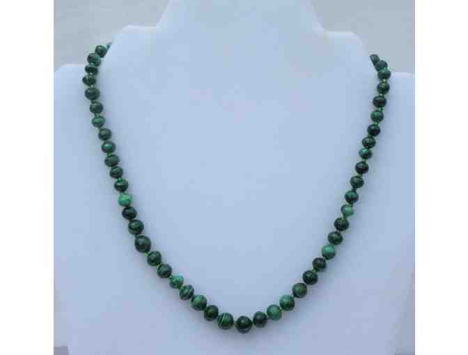 Green Beaded Necklace