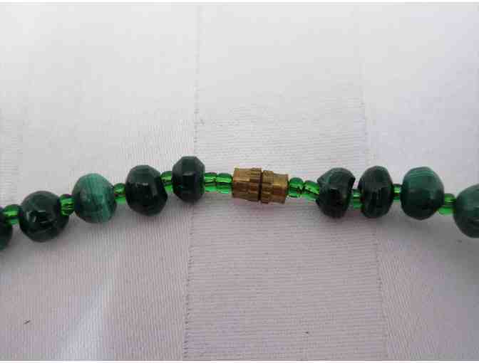 Green Beaded Necklace