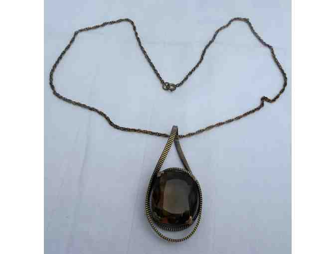 Amber Pendent Necklace