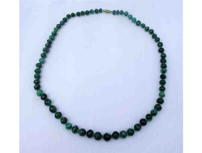 Green Beaded Necklace