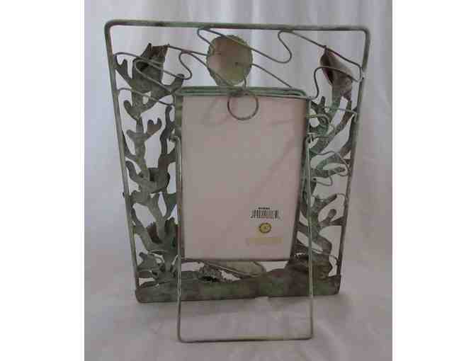 Metal Picture Frame with Shells