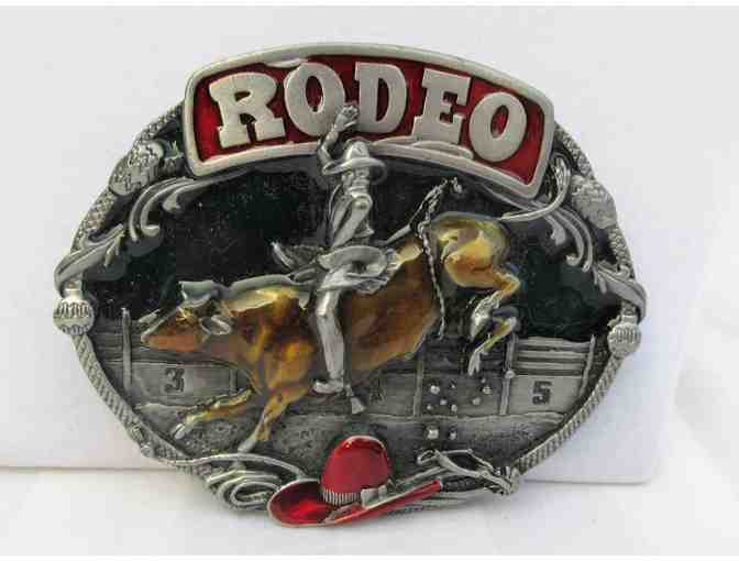 Rodeo Belt Buckle by Siskyou Buckle Company