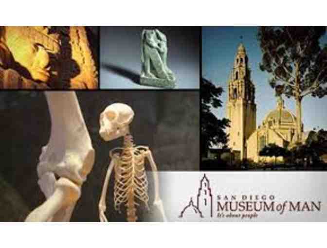 San Diego Museum of Man - Two VIP Guest Admission Passes