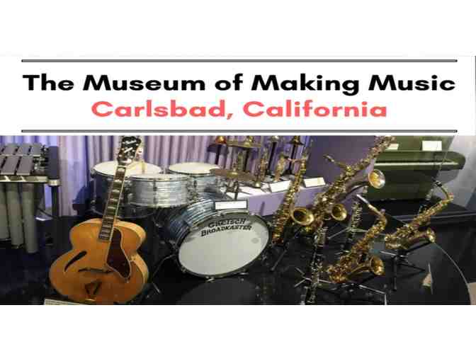 Museum of Making Music - Four Guest Admission Passes