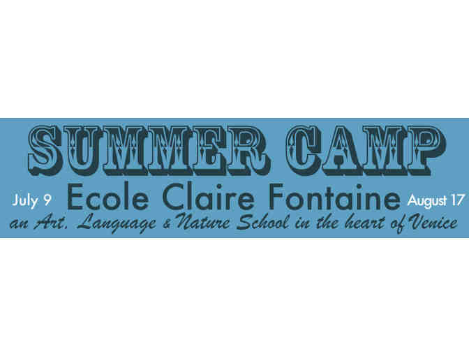 Ecole Claire Fontaine - $200 Summer Camp Gift Certificate