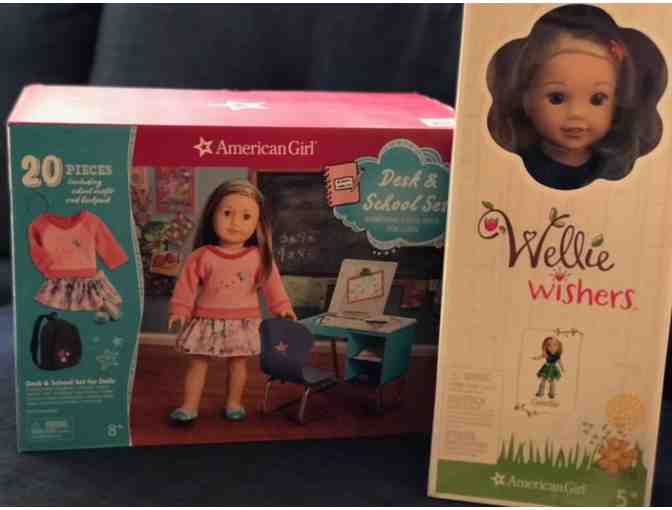 American Girl Camille Doll plus Desk and School Set