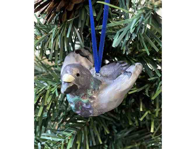 Pigeon tree ornaments - trio