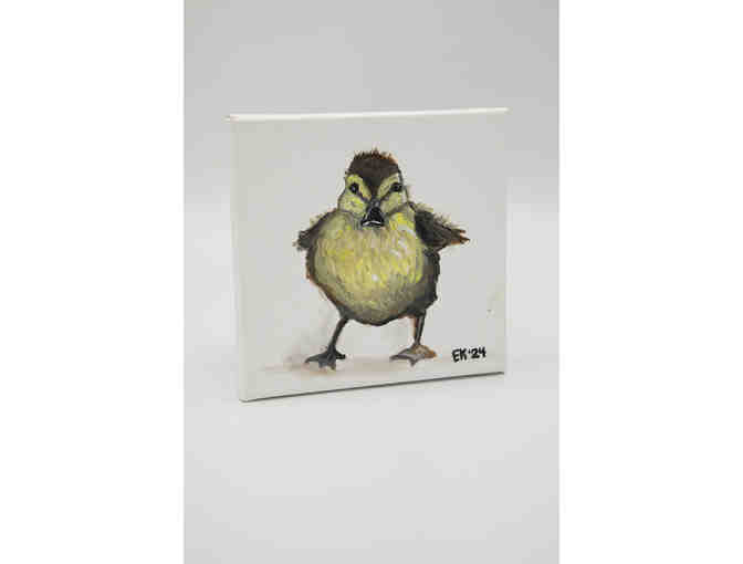 Duckling oil painting by Esther Koslow - Photo 2