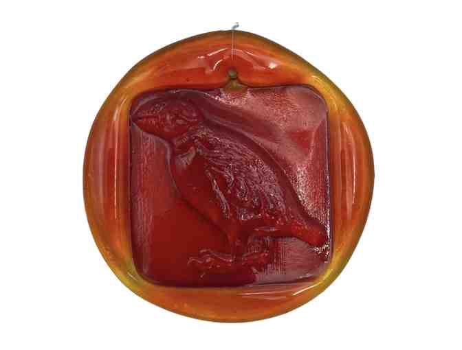 Set of 5 Colorful Glass Suncatchers to hang in a sunny window