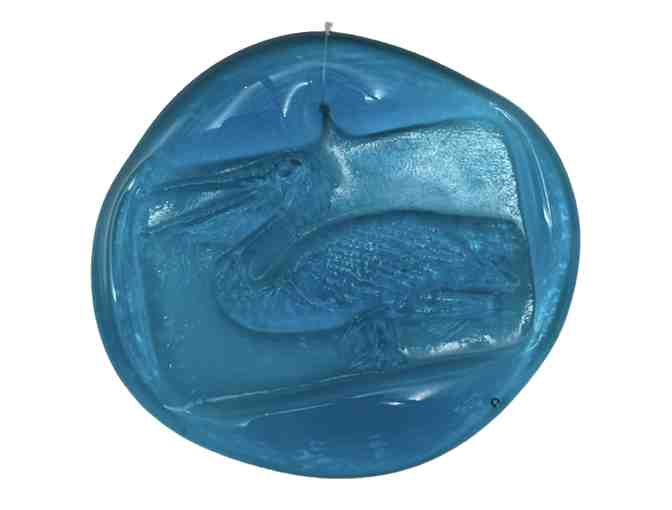 Set of 5 Colorful Glass Suncatchers to hang in a sunny window