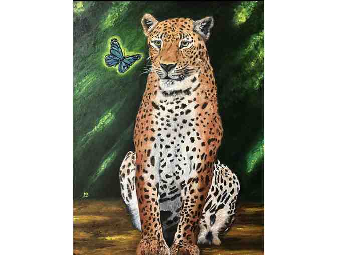 'Wild Secrets' Original Leopard Painting