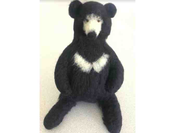 Handcrafted Felted Sloth Bears Pair