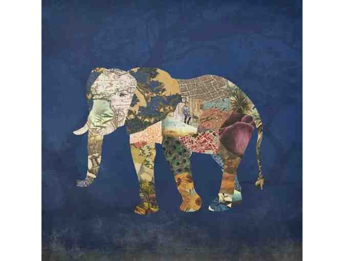 Art on Stainless Steel Travel Mug- THE MEMORIES OF AN ELEPHANT
